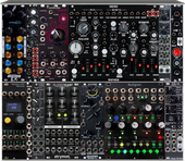 My earthquaked Eurorack
