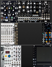 Leftover Moog Racks