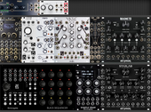 My costumed Eurorack