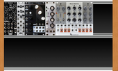 My landscaped Eurorack