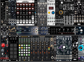 84hp 7U Rack to play Hard techno