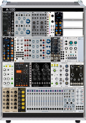 Blue Marvin supporting Eurorack 12U Planning
