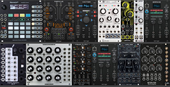 My louvred Eurorack