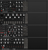 My whity Moog Unit