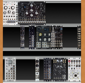 My unstringed Eurorack