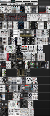 My gibbose Eurorack
