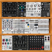 My hubbie's Eurorack