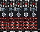 32 HP 3U 4ms EcoPod32 5x Befaco MIDI Thing v2 MIDI to CV 60 IO