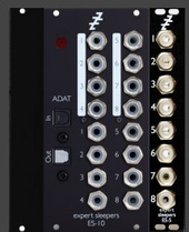 20 HP 3U 4ms Expert Sleepers ES-10 + 2x expanders custom skiff