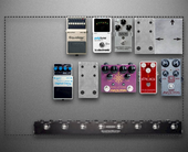 My barkless Pedalboard