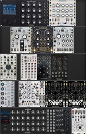 My unfanned Eurorack