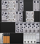My ebon Eurorack