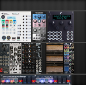 8u72hp Mobile Song Writer / Monome iii Rig - brainstep