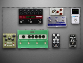 My gadrooned Pedalboard