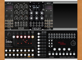 My pearlized Eurorack