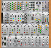 My chairborne Eurorack