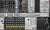 My 7U groovebox with mixer