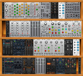 My dolesome Eurorack target 123 HP