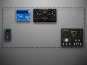 My bushy Pedalboard