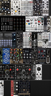 My 4 racks for drone &amp; a drum Machine