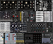 Oscillator/Sequencer Rack