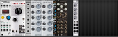 hihat mockup [noise multas > hpf och lpf > SW.  lpf/hpf i SW(switch triggas av ZERO) > vca(triggas av func gen.) > delay]