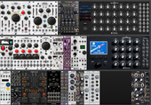 My throbbing Eurorack