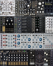 6U 84HP ALM skiff Rings &amp; Buchla