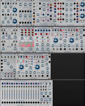 My sculptured Eurorack
