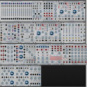 My threefold Eurorack