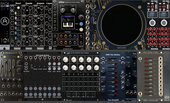 88 HP 6U My collection of interesting modules in a RackBrute see notes