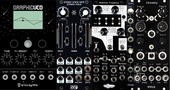 48 HP 3U Erica Synths Graphic VCO custom skiff