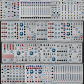 My fringeless Eurorack