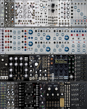 6U 84HP ALM skiff buchla plus rings/ears side car (copy)