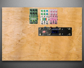 My bronzy Pedalboard