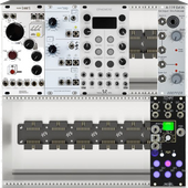 My crisscross Eurorack