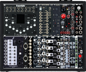 2x64HP (Misha, ES-9, Befaco In-Out, 4ms Clock, Shutte control)