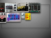 My careworn Pedalboard