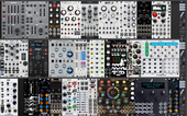My intoed Eurorack transported and reassembled somewhat