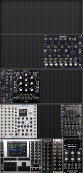 My earthen Eurorack