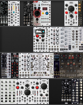 My spanking Eurorack (copied from MMil)