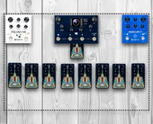 My tightknit Pedalboard (copy) (copy) (copy)
