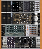 My sedate Eurorack (copy) (copy)