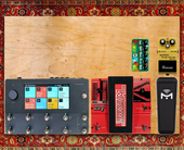 My hopeless Pedalboard