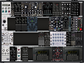 My flimsy Eurorack (copied from Jaaz)