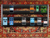 My unbraced Pedalboard