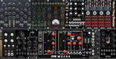 Ace 104 HP 6U Boubou drums + Ultra Perc + Harmonic Shift Oscillator / LPG +  PPG W2.2x4 &amp; various filters