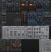 My whitish Eurorack