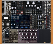 Rackbrute + Pod64x (in progress)