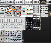 My bulgy Eurorack 2R